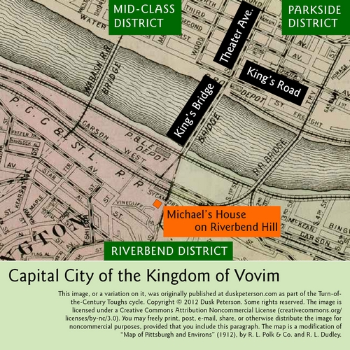 Map of the Capital City of the Kingdom of Vovim
